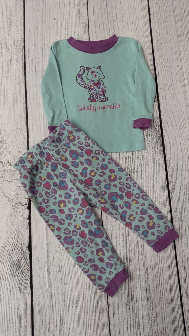 Kidgets Cat Pajama Set - 12mo