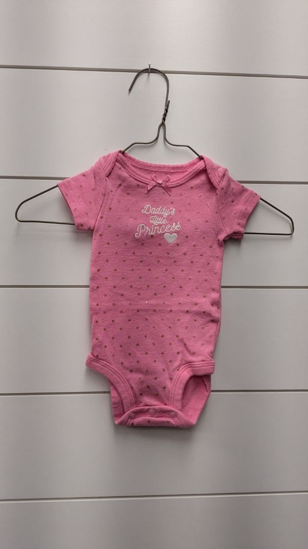 Carters "Daddy's Little Princess" Short Sleeve - NB