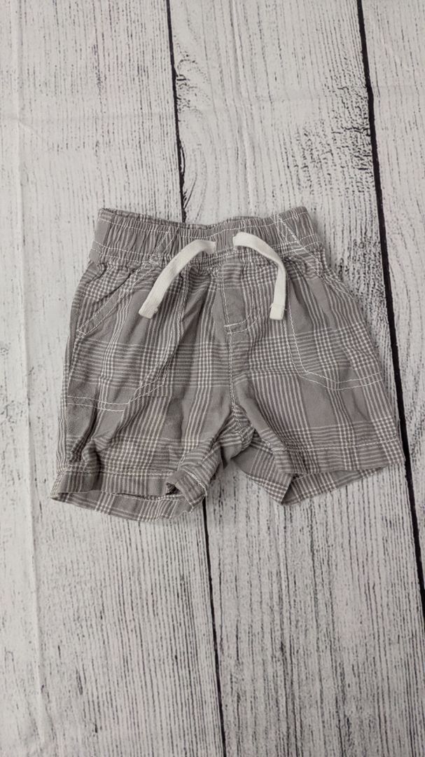 Jumping Beans Plaid Shorts - 6mo