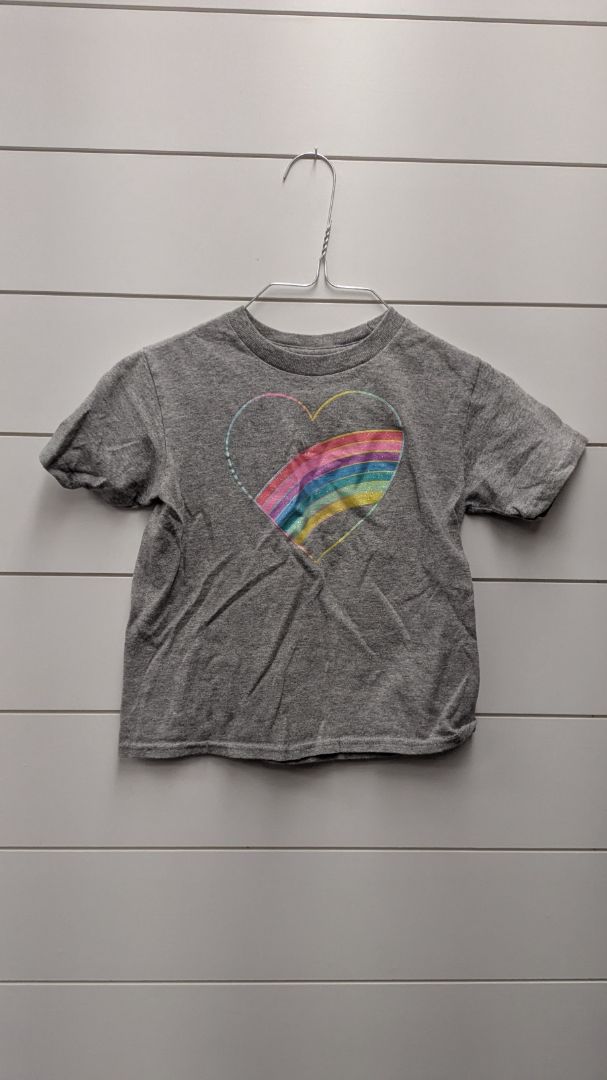 Stars and Sprinkles Heart Short Sleeve - 5t