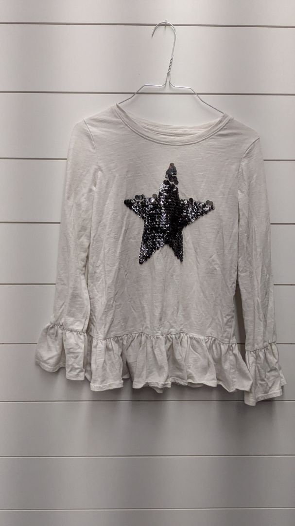Cat & Jack Sequin Star Long Sleeve - 12
