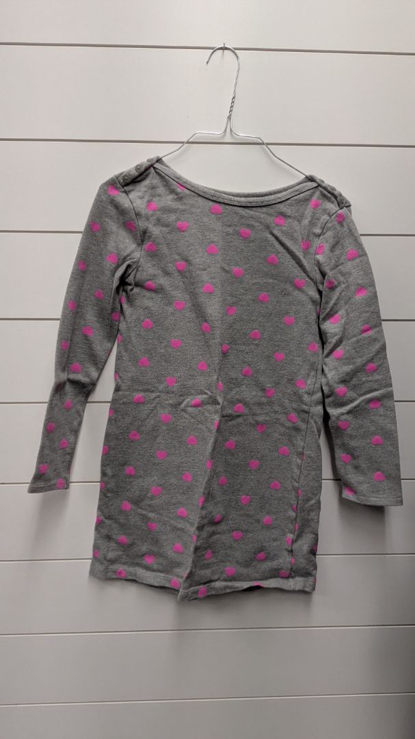 GAP KIDS Heart Long Sleeve Dress - 8