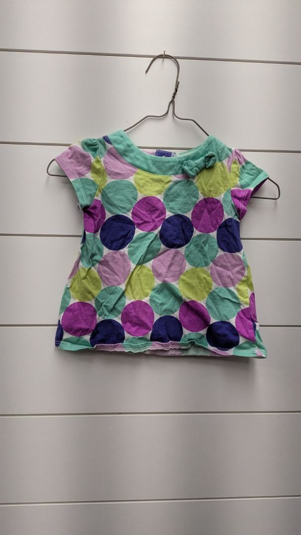Jumping Beans Polka Dot Short Sleeve - 12mo