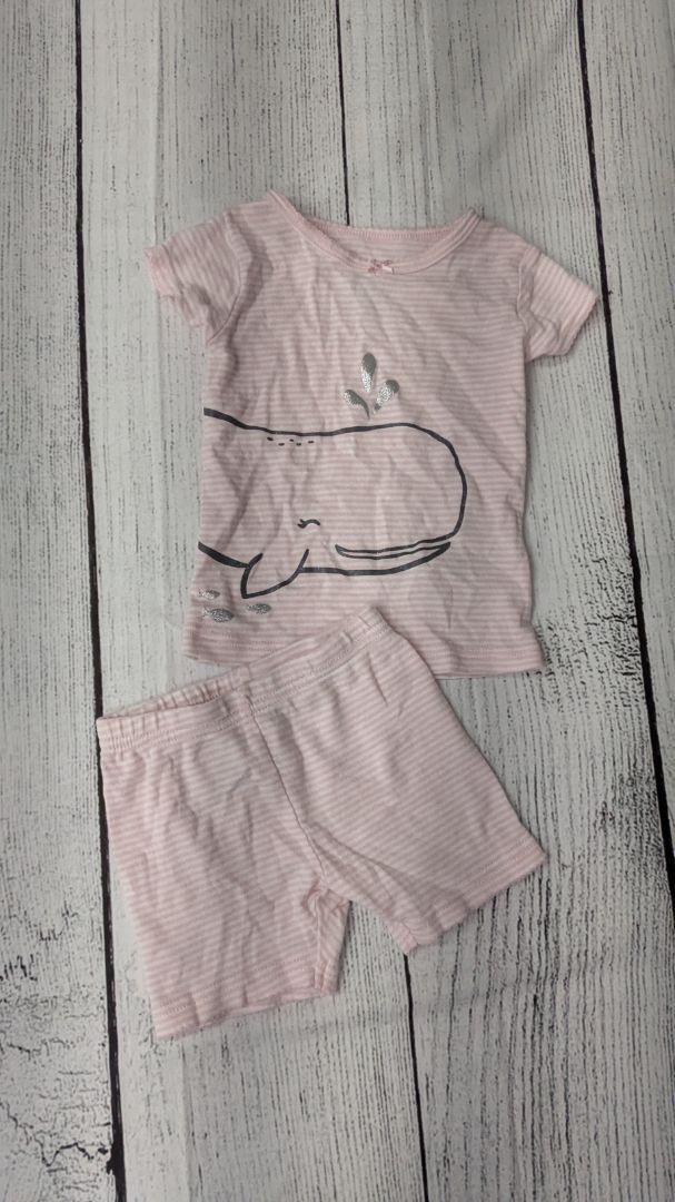 Carters Whale Pajama Set - 12mo