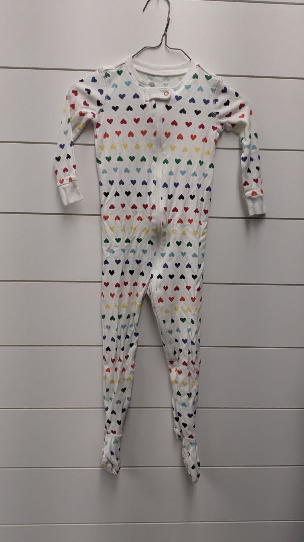 PRIMARY Rainbow Heart Pajamas - 24mo