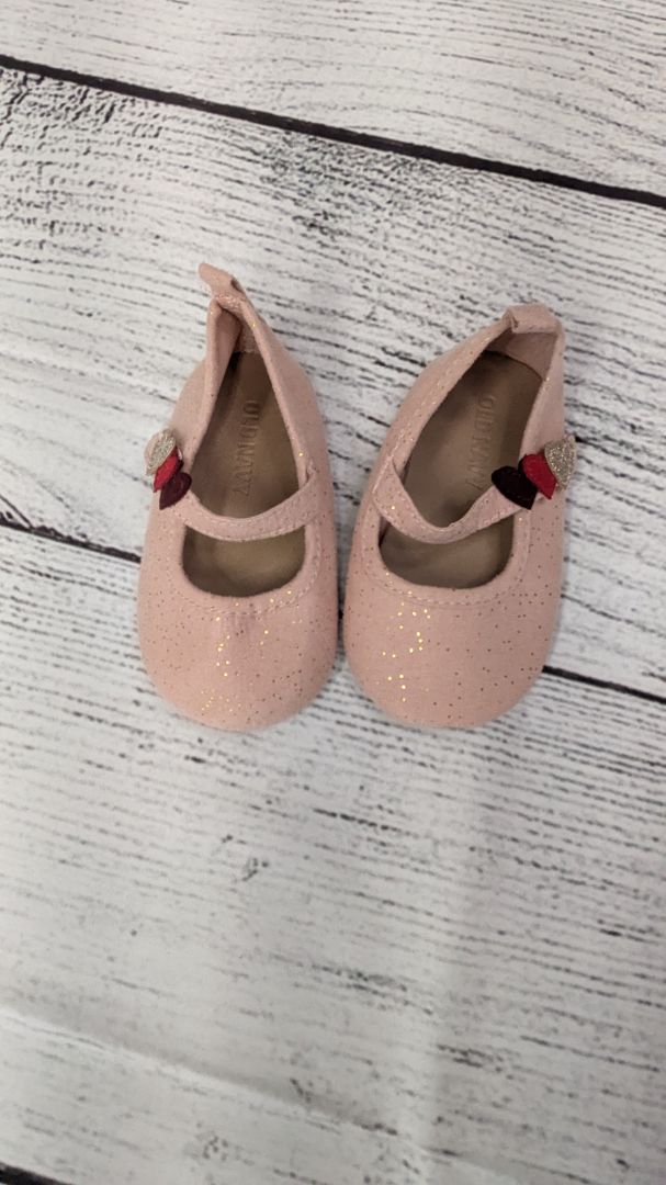 Old Navy Heart Flats - 12mo