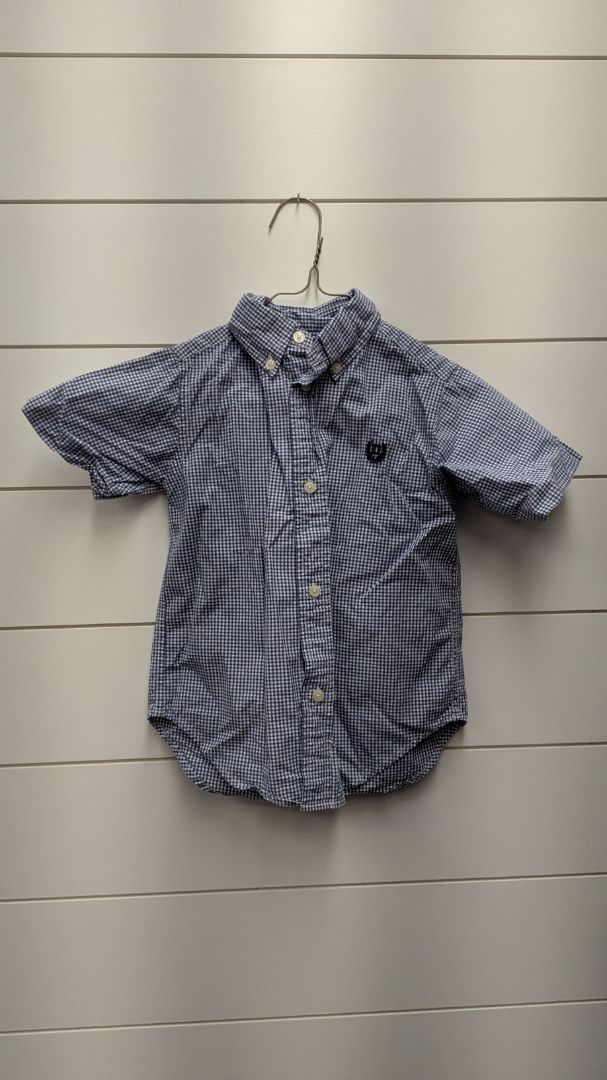 Chaps Flannel Short Sleeve - 3t