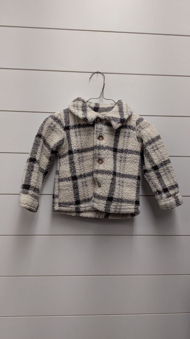 Carters Sherpa Flannel Button-Up - 18mo