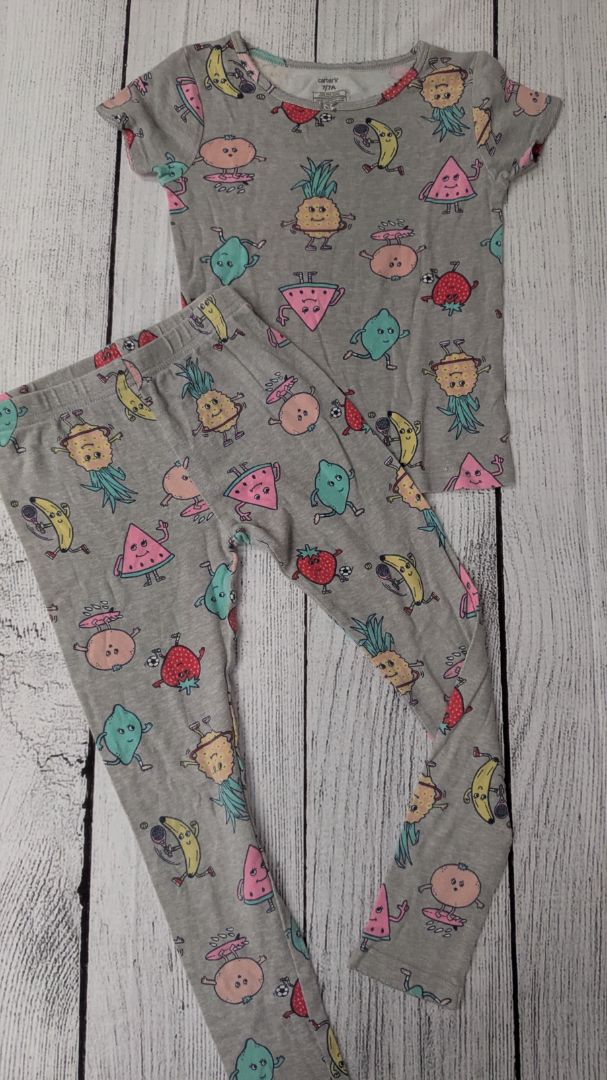 Carters Fruit Pajama Set - 7