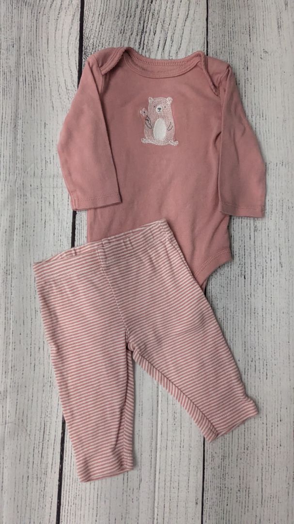 Carters Bear Outfit - 3mo