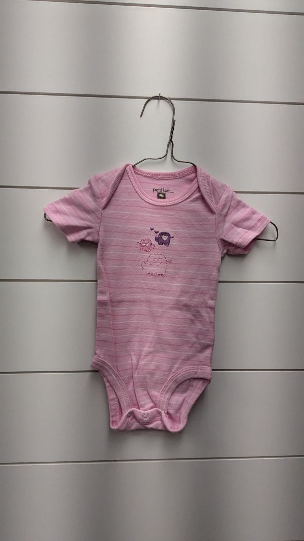 Petit Lem Elephant Short Sleeve - 9mo