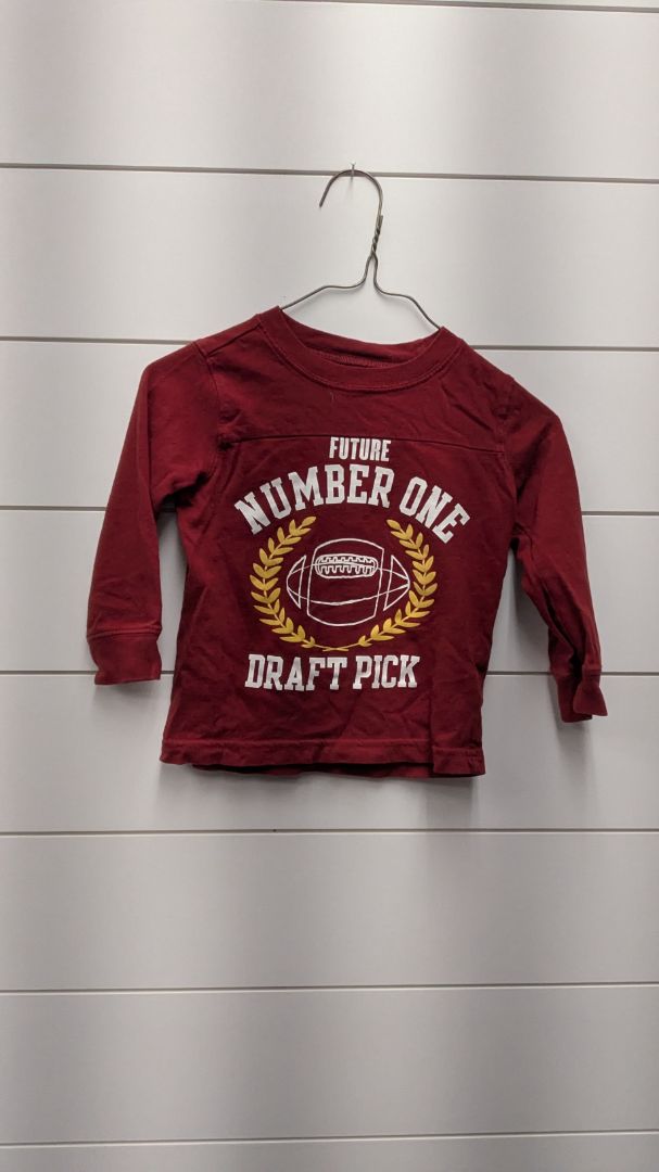 Carters Football Long Sleeve - 18mo