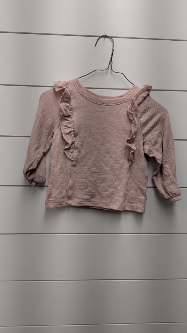 Cat & Jack Ruffle Long Sleeve - 18mo