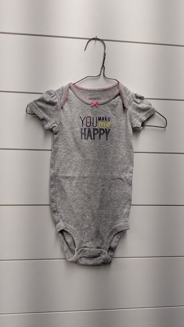 Carters "Happy" Short Sleeve - 9mo