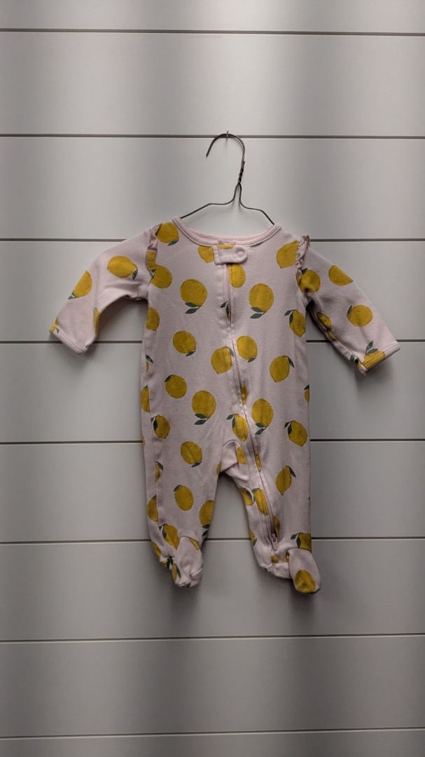 Carters Lemon Pajamas - 3mo