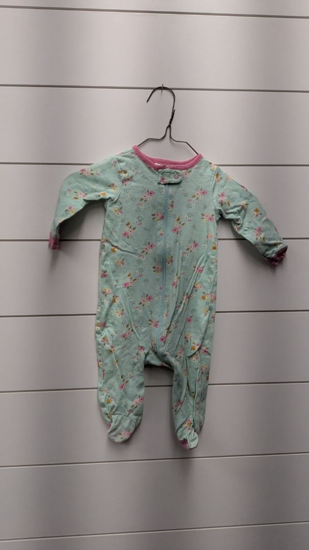 Gerber Floral Pajamas - 3mo