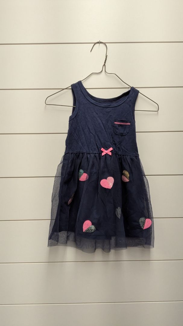Carters Heart Dress - 18mo
