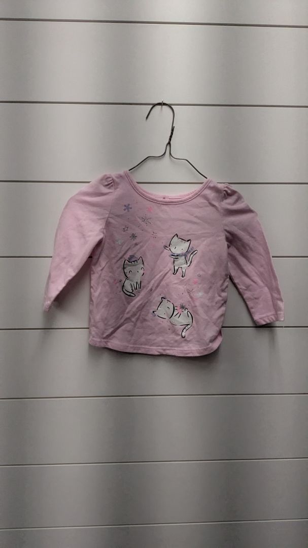 Jumping Beans Cat Long Sleeve - 12mo
