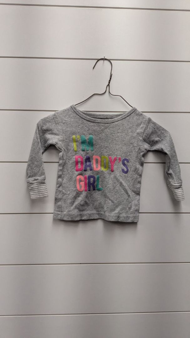 Carters "Daddy's Girl" Long Sleeve - 12mo