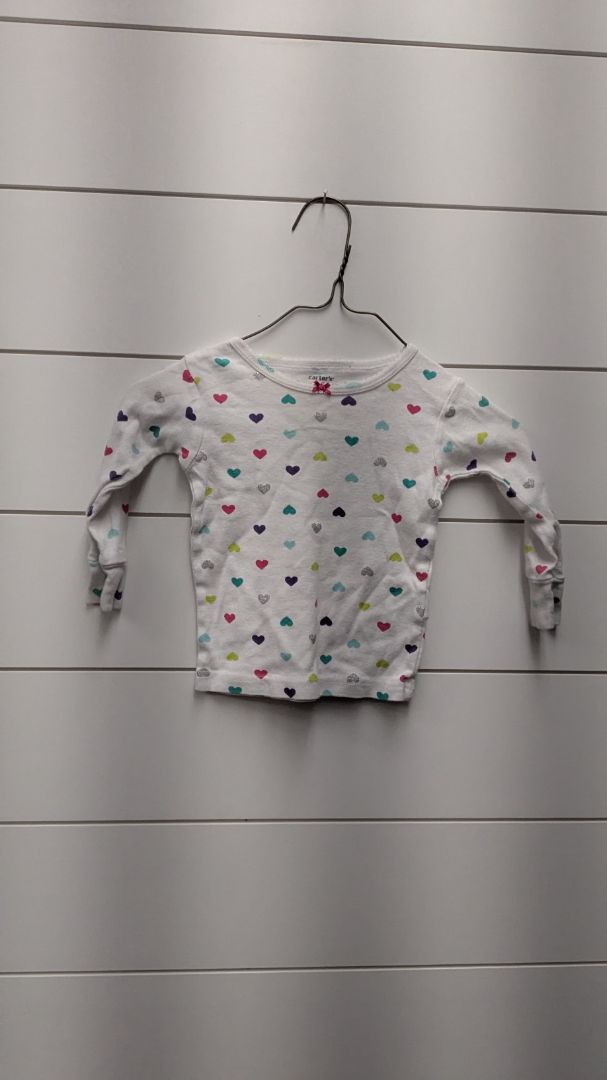 Carters Heart Long Sleeve - 12mo