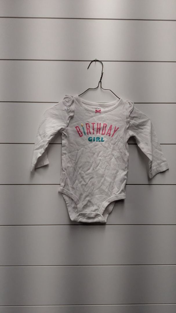 Carters Birthday Long Sleeve - 12mo