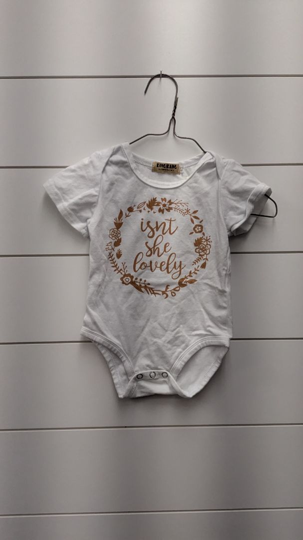 Kang Kang "Isn't She Lovely" Short Sleeve - 6mo