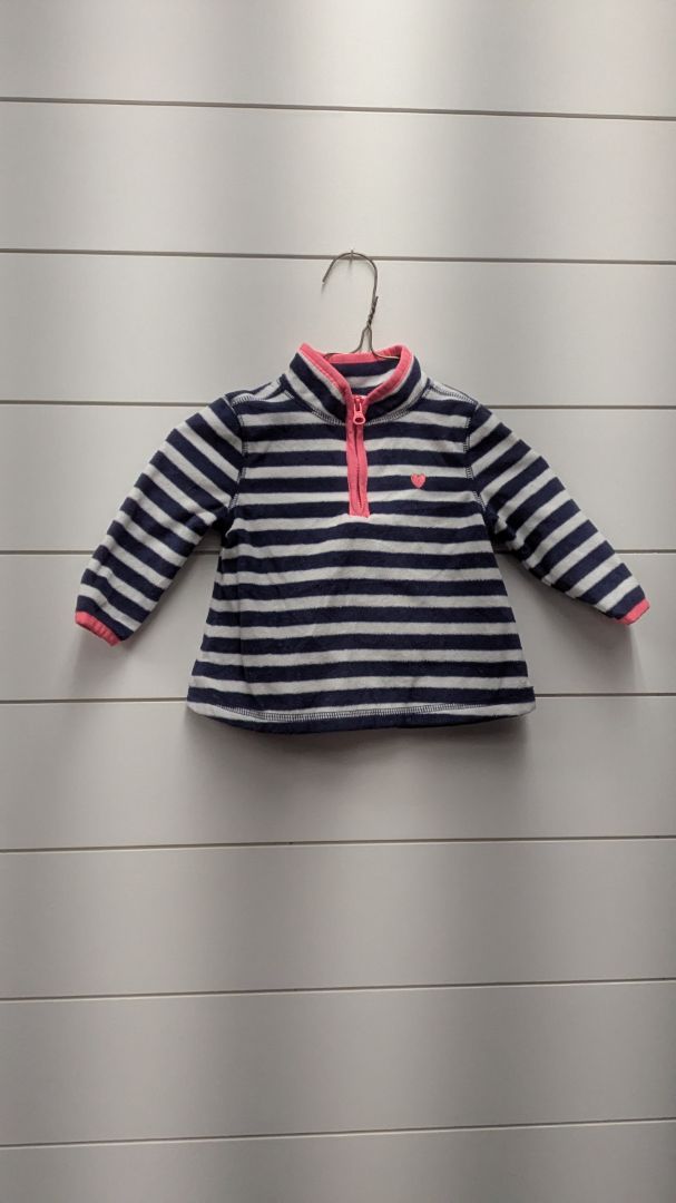 Oshkosh Fleece Half-Zip Sweater - 6mo