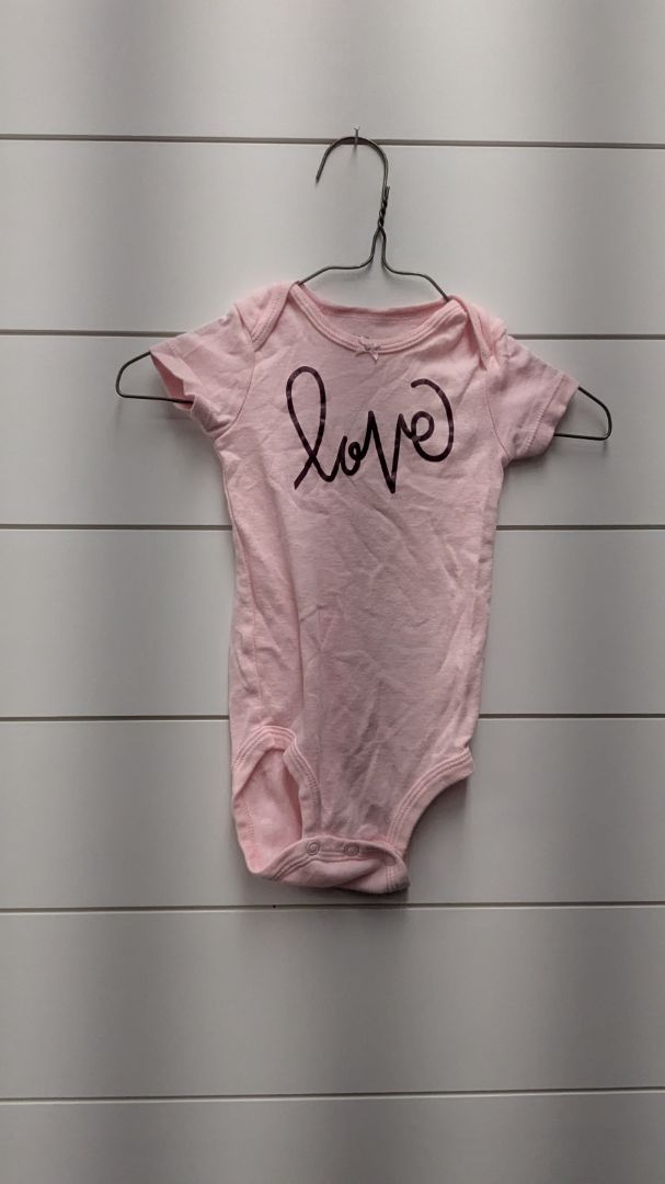 Carters "Love" Short Sleeve - 6mo