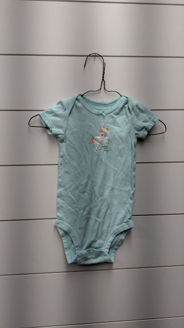 Carters Unicorn Short Sleeve - 6mo