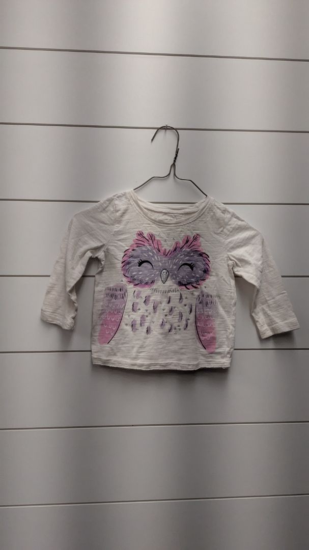Jumping Beans Owl Long Sleeve - 12mo