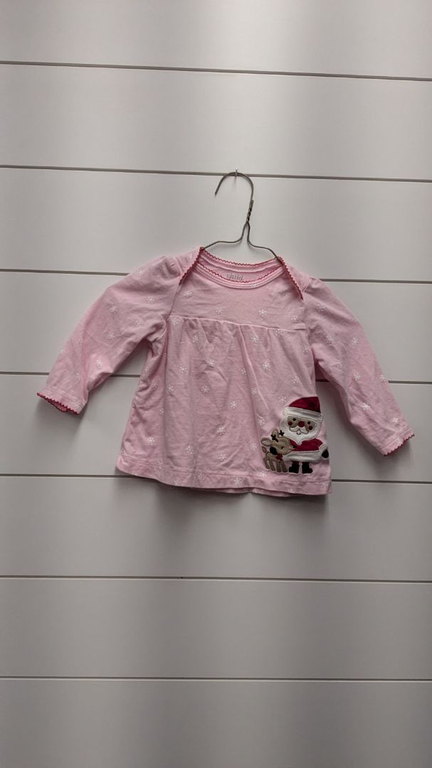 Carters Santa Long Sleeve - 9mo