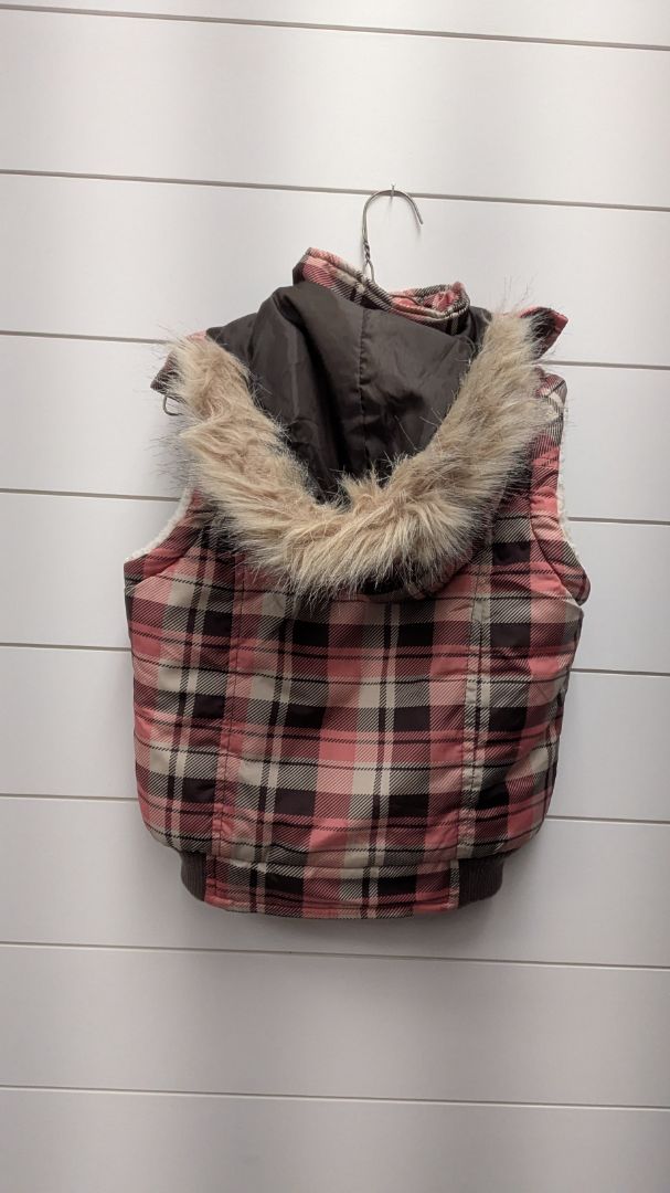 Dollhouse Plaid Puffer Vest - 6