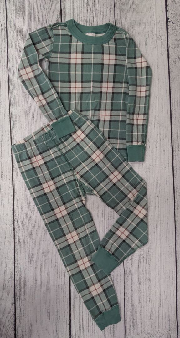 Hanna Andersson Plaid Pajama Set - 5t