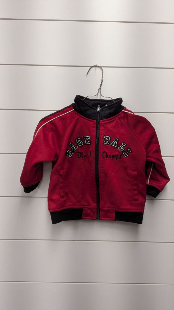 Athletic Works Baseball Zip-Up Jacket - 18mo