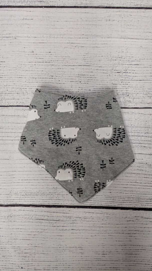 Cloud Island Hedgehog Drool Bib -