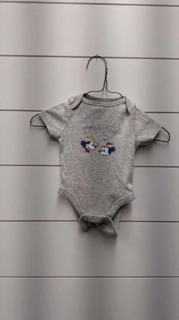 Jumping Beans Mickey Mouse Short Sleeve - NB