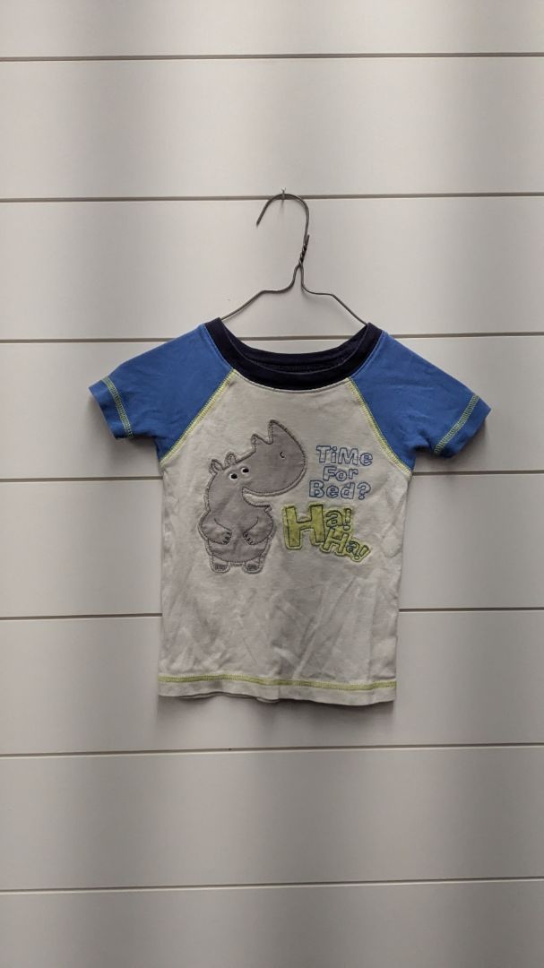 Carters Rhino Pajama Shirt - 18mo
