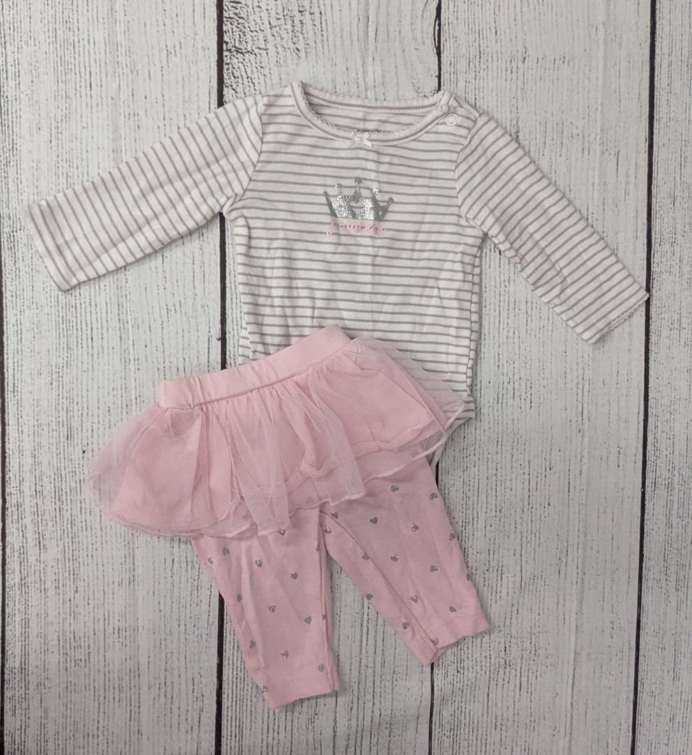 Carters Princess Outfit - 3mo