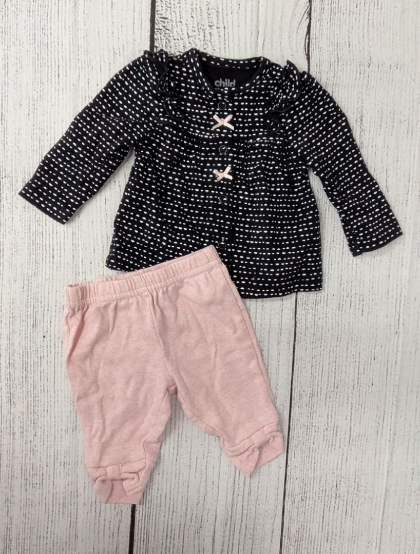 Carters Polka Dot Outfit - 3mo