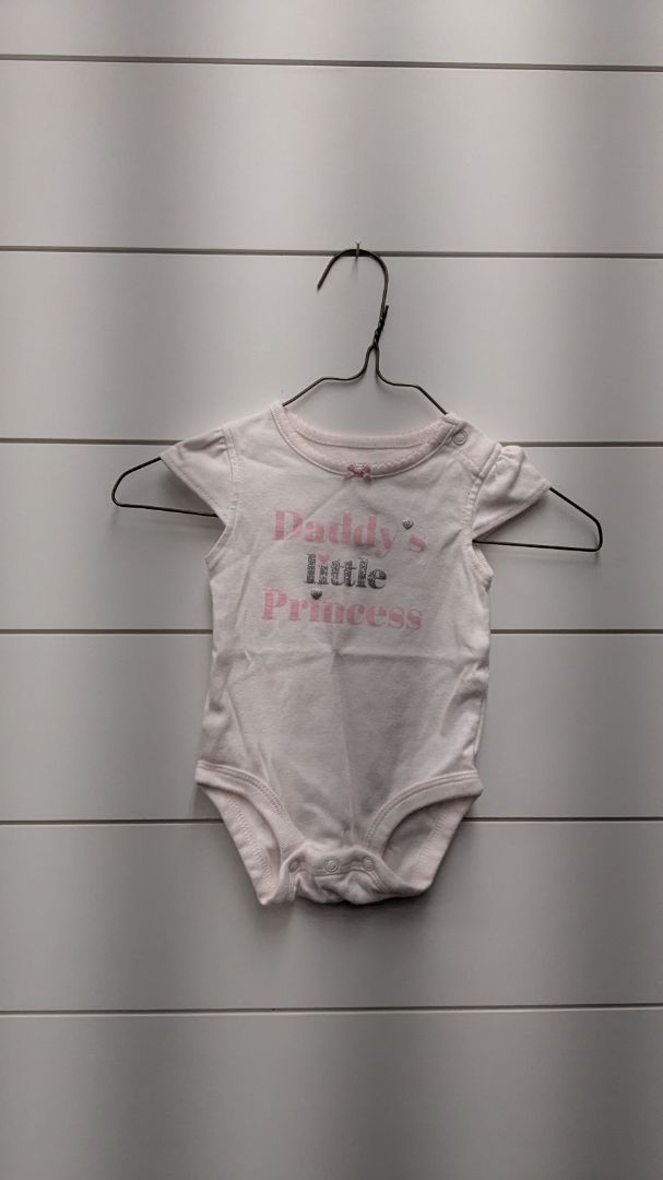 Carters "Daddy's Little Princess" Short Sleeve - 3mo