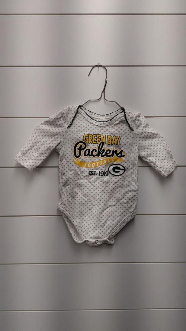 NFL Team Apparel Packers Long Sleeve - 6mo