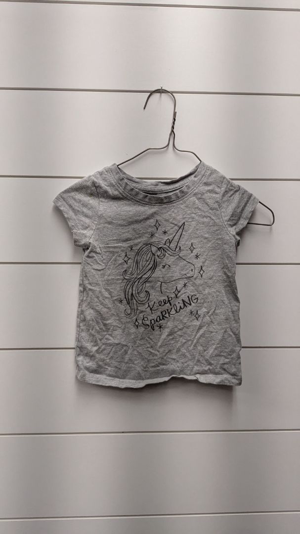 Cat & Jack Unicorn Short Sleeve - 18mo