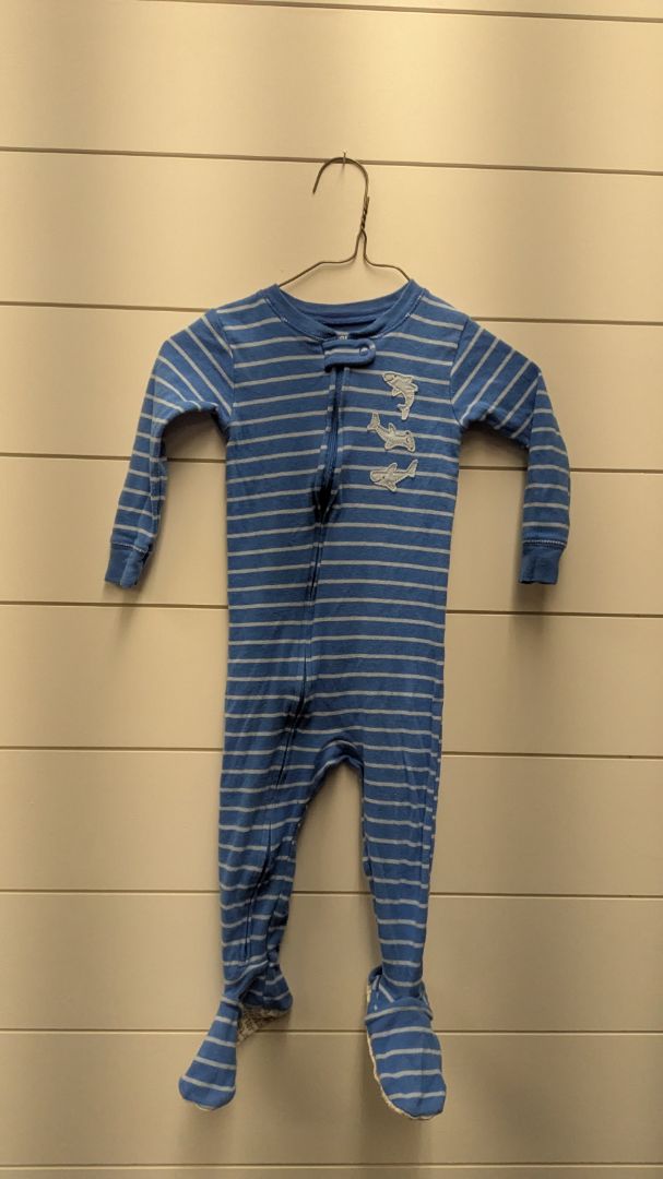 Carters Shark Pajamas - 18mo