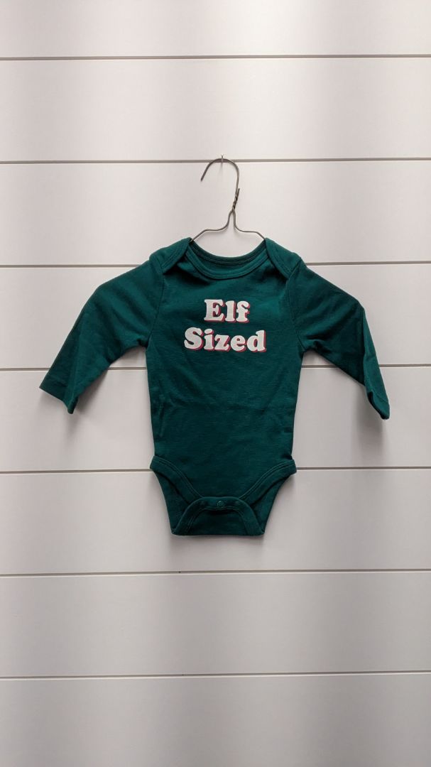 Jumping Beans "Elf Sized" Long Sleeve - 3mo