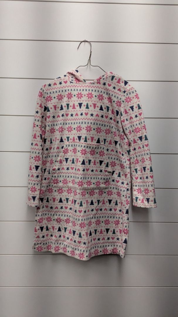 Cat & Jack Fleece Christmas Blanket Hoodie - 6