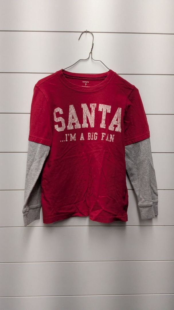 Carters Santa Long Sleeve - 7