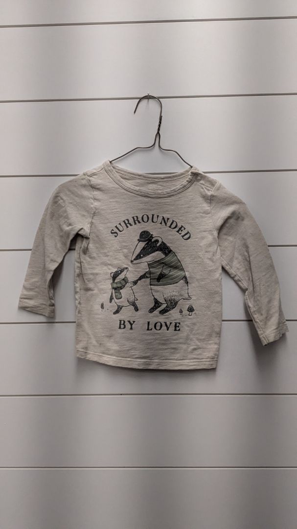 LITTLE CO Winter Animal Long Sleeve - 18mo