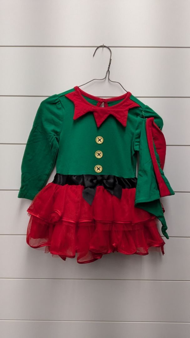 strapless open back dress KoalaKids Elf Dress