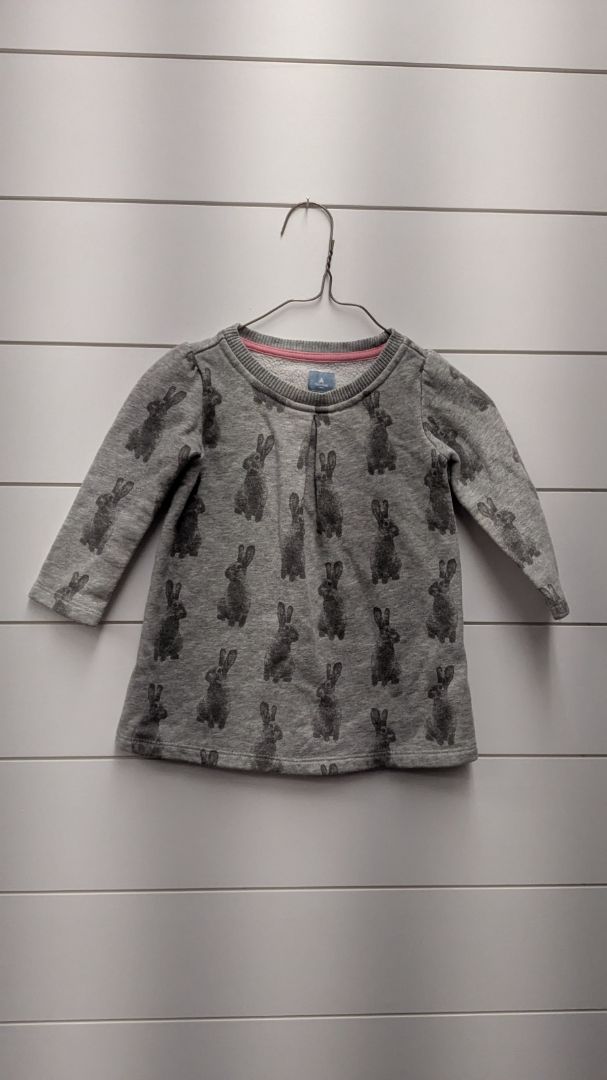 Baby Gap Fleece Bunny Dress - 18mo