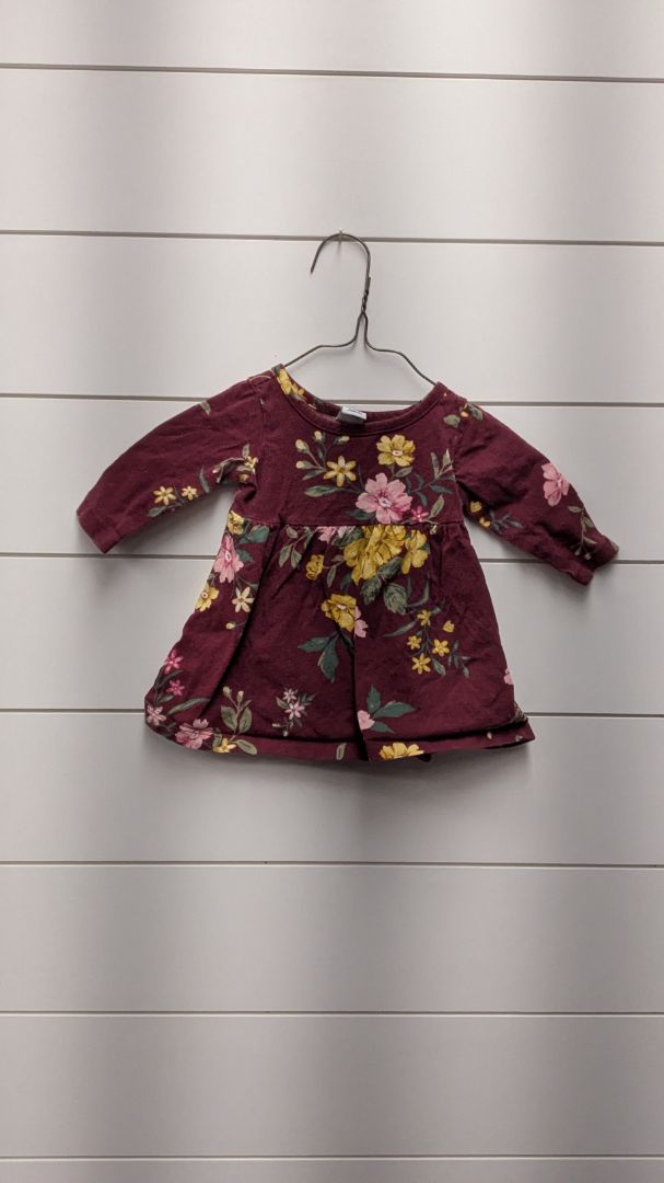Old Navy Floral Long Sleeve Dress - 3mo